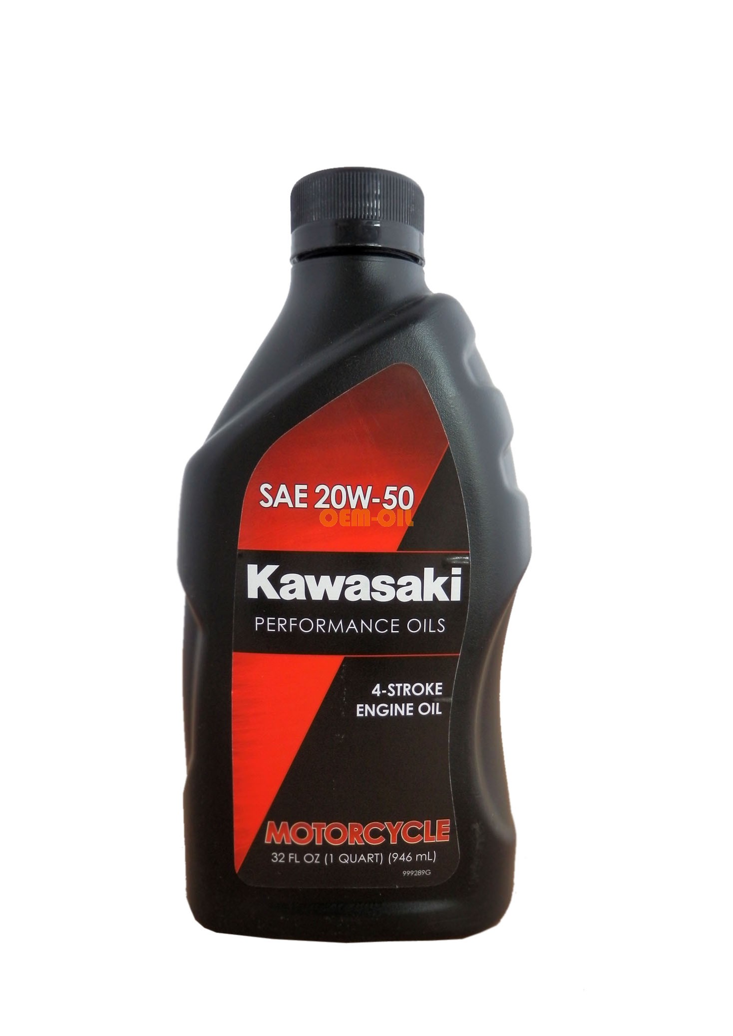 Моторное масло для 4Т двигателей Kawasaki Performance Oils 4-Stroke Engine Oil Motocycle SAE 20w50 (0,946л)